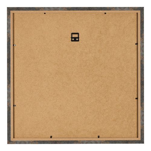 Fotokader 45x45cm Geoxideerd Metaal MDF Bologna Achterzijde | Yourdecoration.be