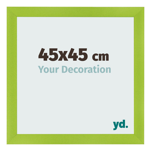 Fotokader 45x45cm Groen MDF Pisa Voorzijde Maat | Yourdecoration.be