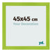 Fotokader 45x45cm Groen MDF Pisa Voorzijde Maat | Yourdecoration.be