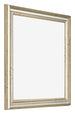 Fotokader 45x45cm Metaalglans MDF Lazio Voorzijde Schuin | Yourdecoration.be
