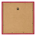 Fotokader 45x45cm Rood MDF Bologna Achterzijde | Yourdecoration.be
