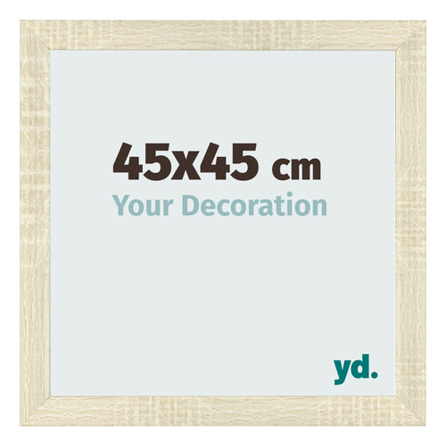 Fotokader 45x45cm Sonoma Eiken MDF Pisa Voorzijde Maat | Yourdecoration.be