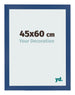Fotokader 45x60 cm Donkerblauw MDF Bologna Voorzijde Maat | Yourdecoration.be
