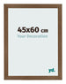 Fotokader 45x60 cm Eiken Rustiek MDF Bologna Voorzijde Maat | Yourdecoration.be