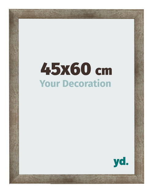 Fotokader 45x60 cm Metaal Vintage MDF Bologna Voorzijde Maat | Yourdecoration.be