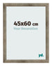 Fotokader 45x60 cm Metaal Vintage MDF Bologna Voorzijde Maat | Yourdecoration.be