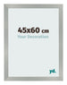 Fotokader 45x60cm Aluminium Geborsteld MDF Bologna Voorzijde Maat | Yourdecoration.be