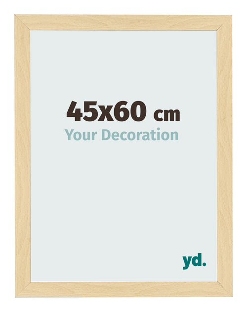 Fotokader 45x60cm Beuken Decor MDF Bologna Voorzijde Maat | Yourdecoration.be
