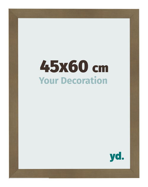Fotokader 45x60cm Brons Decor MDF Bologna Voorzijde Maat | Yourdecoration.be