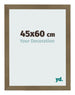 Fotokader 45x60cm Brons Decor MDF Bologna Voorzijde Maat | Yourdecoration.be