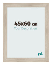 Fotokader 45x60cm Eiken Licht MDF Pisa Voorzijde Maat | Yourdecoration.be