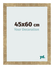 Fotokader 45x60cm Goud Antiek MDF Bologna Voorzijde Maat | Yourdecoration.be