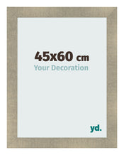 Fotokader 45x60cm Goud Antiek MDF Pisa Voorzijde Maat | Yourdecoration.be