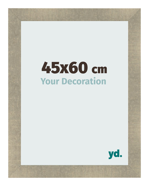 Fotokader 45x60cm Goud Antiek MDF Pisa Voorzijde Maat | Yourdecoration.be