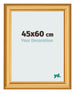 Fotokader 45x60cm Goud Mat MDF Lazio Voorzijde Maat | Yourdecoration.be