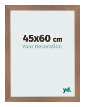 Fotokader 45x60cm Koper Decor MDF Bologna Voorzijde Maat | Yourdecoration.be