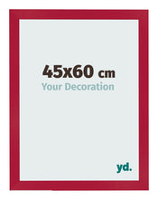 Fotokader 45x60cm Rood MDF Bologna Voorzijde Maat | Yourdecoration.be