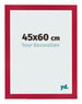 Fotokader 45x60cm Rood MDF Bologna Voorzijde Maat | Yourdecoration.be