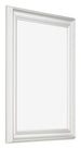Fotokader 45x60cm Wit Geveegd MDF Lazio Voorzijde Schuin | Yourdecoration.be
