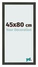 Fotokader 45x80cm Antraciet MDF Bologna Voorzijde Maat | Yourdecoration.be