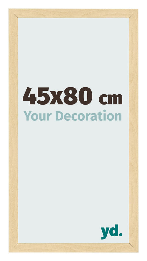 Fotokader 45x80cm Beuken Decor MDF Bologna Voorzijde Maat | Yourdecoration.be