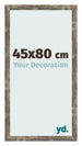 Fotokader 45x80cm Blauw Goud Gemeleerd MDF Bologna Voorzijde Maat | Yourdecoration.be