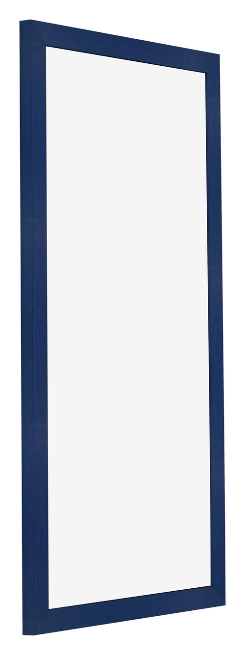 Fotokader 45x80cm Donkerblauw Geveegd MDF Bologna Voorzijde Schuin | Yourdecoration.be