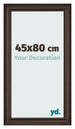 Fotokader 45x80cm Eiken Donker MDF Lazio Voorzijde Maat | Yourdecoration.be