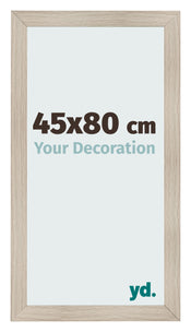 Fotokader 45x80cm Eiken Licht MDF Pisa Voorzijde Maat | Yourdecoration.be