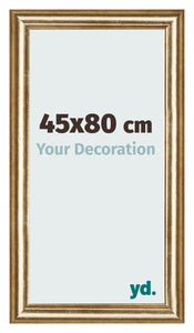 Fotokader 45x80cm Goud Antiek MDF Lazio Voorzijde Maat | Yourdecoration.be