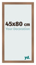Fotokader 45x80cm Koper Decor MDF Bologna Voorzijde Maat | Yourdecoration.be
