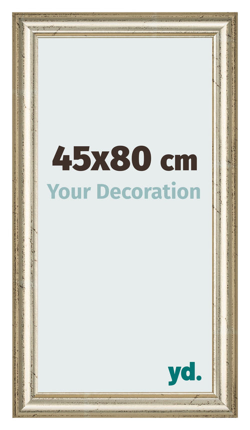 Fotokader 45x80cm Metaalglans MDF Lazio Voorzijde Maat | Yourdecoration.be