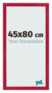 Fotokader 45x80cm Rood MDF Bologna Voorzijde Maat | Yourdecoration.be