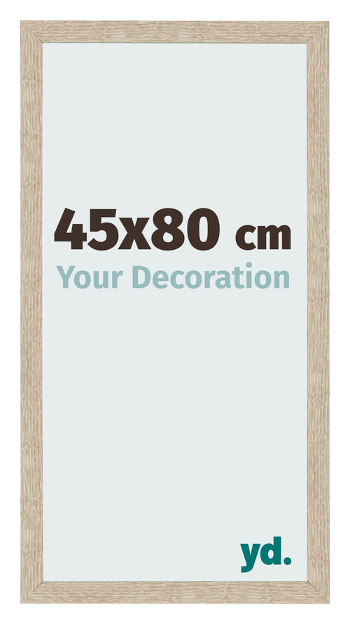 Fotokader 45x80cm Sonoma Eiken MDF Bologna Voorzijde Maat | Yourdecoration.be