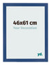 Fotokader 46x61 cm Donkerblauw MDF Bologna Voorzijde Maat | Yourdecoration.be