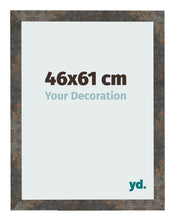 Fotokader 46x61 cm Geoxideerd Metaal MDF Bologna Voorzijde Maat | Yourdecoration.be