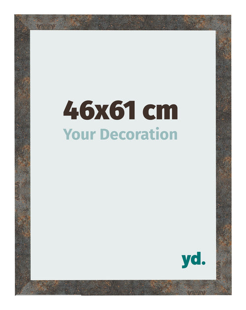 Fotokader 46x61 cm Geoxideerd Metaal MDF Bologna Voorzijde Maat | Yourdecoration.be
