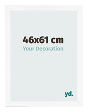 Fotokader 46x61 cm Wit Mat MDF Bologna Voorzijde Maat | Yourdecoration.be
