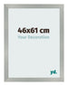 Fotokader 46x61cm Aluminium Geborsteld MDF Bologna Voorzijde Maat | Yourdecoration.be