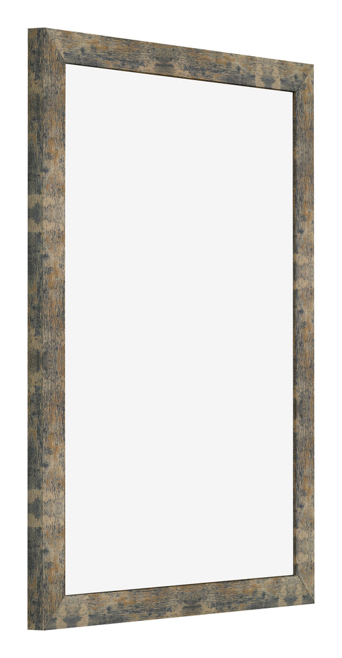 Fotokader 46x61cm Blauw Goud Gemeleerd MDF Bologna Voorzijde Schuin | Yourdecoration.be