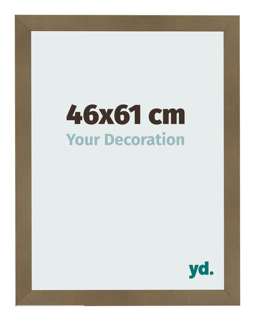 Fotokader 46x61cm Brons Decor MDF Bologna Voorzijde Maat | Yourdecoration.be