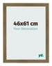 Fotokader 46x61cm Brons Decor MDF Bologna Voorzijde Maat | Yourdecoration.be