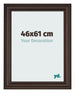 Fotokader 46x61cm Eiken Donker MDF Lazio Voorzijde Maat | Yourdecoration.be