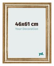 Fotokader 46x61cm Goud Antiek MDF Lazio Voorzijde Maat | Yourdecoration.be