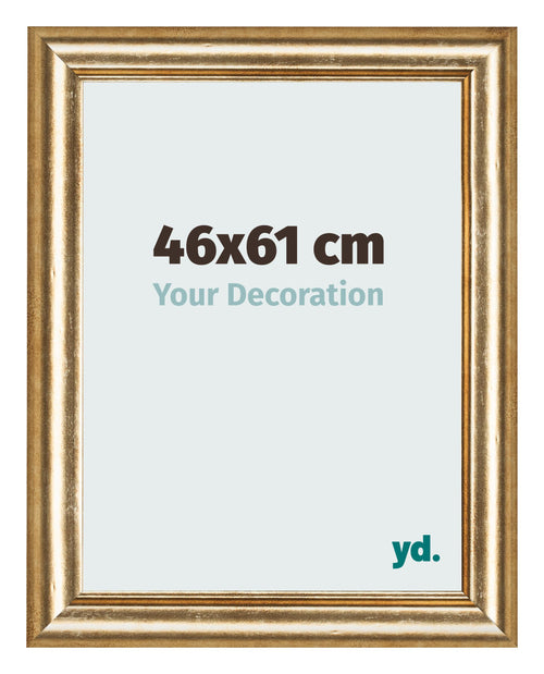 Fotokader 46x61cm Goud Antiek MDF Lazio Voorzijde Maat | Yourdecoration.be