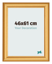 Fotokader 46x61cm Goud Mat MDF Lazio Voorzijde Maat | Yourdecoration.be