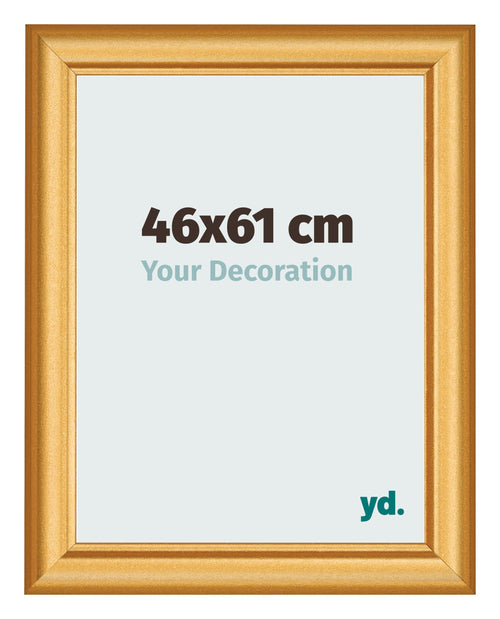 Fotokader 46x61cm Goud Mat MDF Lazio Voorzijde Maat | Yourdecoration.be