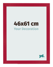 Fotokader 46x61cm Rood MDF Bologna Voorzijde Maat | Yourdecoration.be