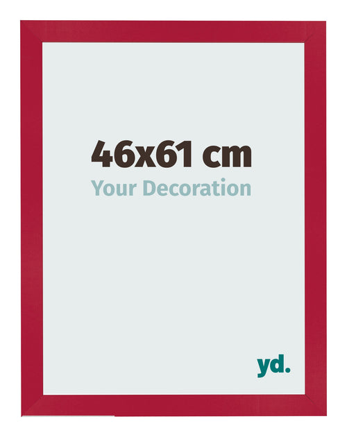 Fotokader 46x61cm Rood MDF Bologna Voorzijde Maat | Yourdecoration.be