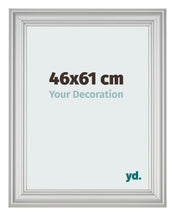 Fotokader 46x61cm Zilver Mat MDF Lazio Voorzijde Maat | Yourdecoration.be